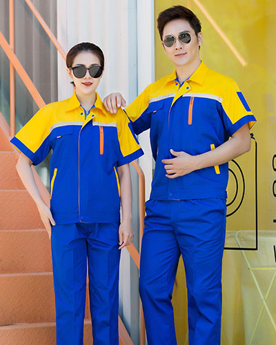 夏季勞保工作服定制